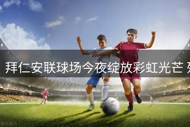 拜仁安联球场今夜绽放彩虹光芒 残疾人骄傲月点亮多元包容之光